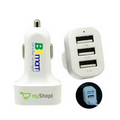 Dynamite Car Charger - White